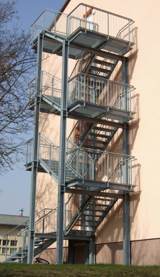 Treppe Krankenhaus Eberswalde